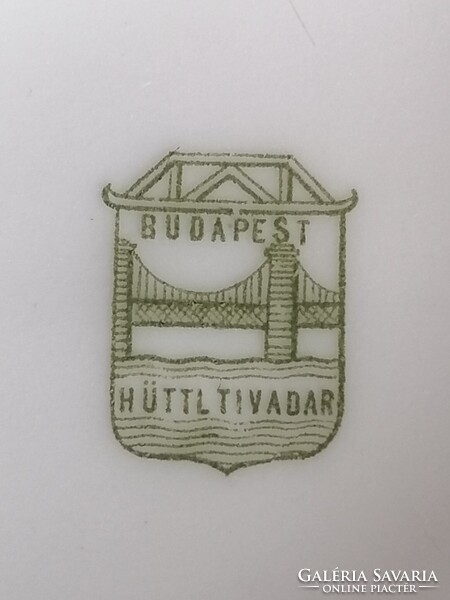 Hüttl Tivadar, Ferenc József étkészlet teáscsésze, a Budai Királyi palota eredeti berendezéséből