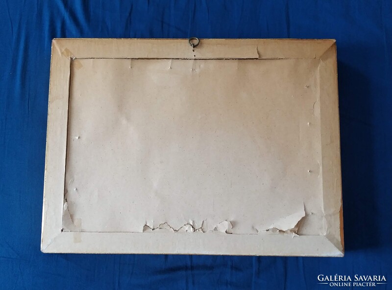 Holba Tivadar festmény Tanya gémeskúttal