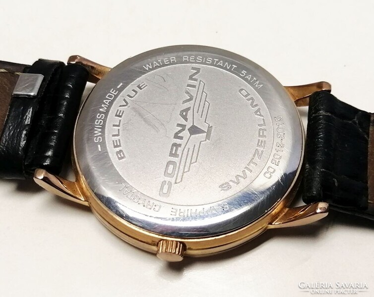 Cornavin Bellevue klasszikus Svájci karóra, szép állapotban
