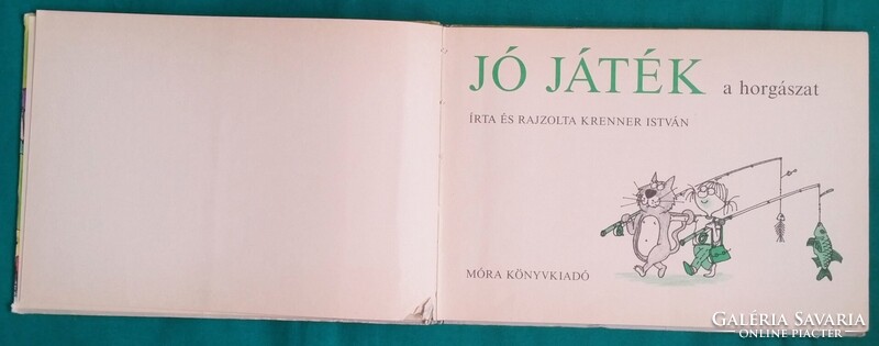 Krenner István: Jó játék a horgászat > Gyermek- és ifjúsági irodalom > Ismeretterjesztő > Hobbi