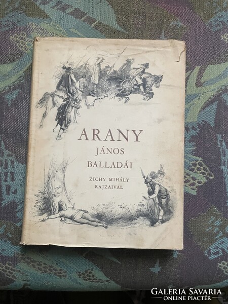 Arany János balladái cimu konyv Zichy Mihály rajzaival