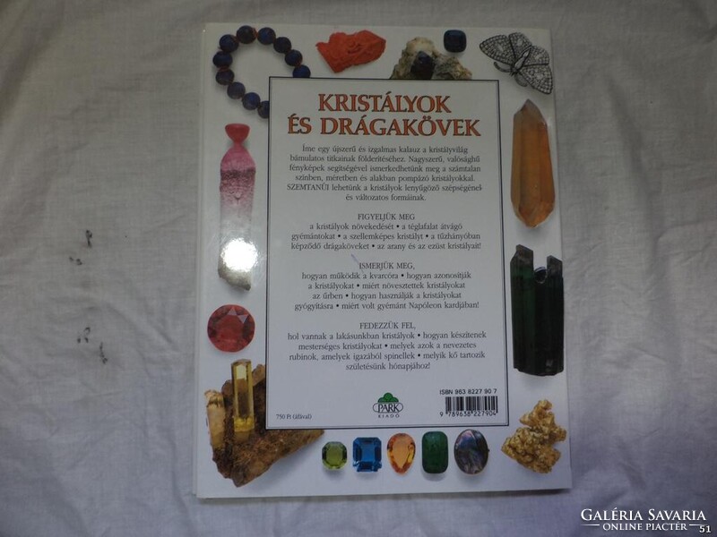 Kristályok és drágakövek - Szemtanú sorozat, könyv (4339)