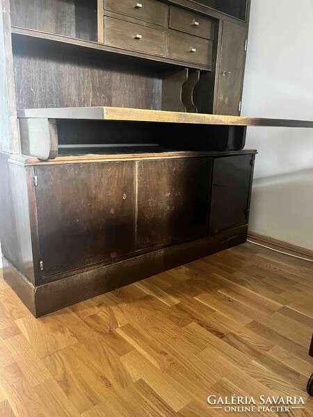 Bauhaus sítlusú íróasztal és könyvespolc egyben