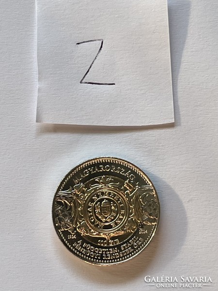 2024 , 100 Forint , Magyar Nemzeti Bank 100 éves , Verdefényes Forgalomból