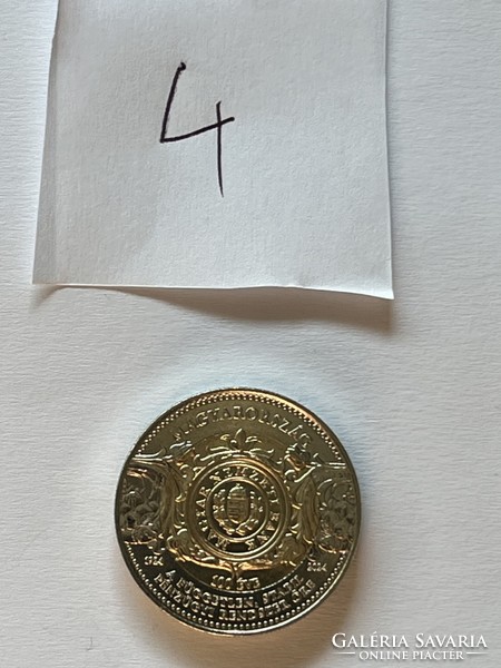 2024 100 forint , Magyar Nemzeti Bank 100 éves , Verdefényes , Forgalomból