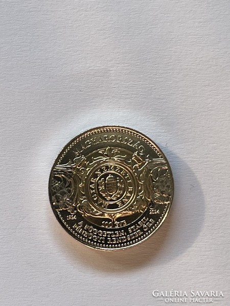 2024 , 100 Forint , Magyar Nemzeti Bank 100 éves , Verdefényes Forgalomból