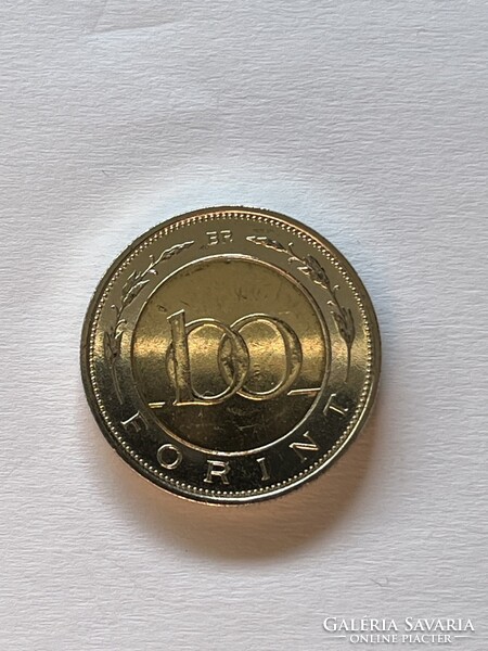 2024 100 forint , Magyar Nemzeti Bank 100 éves , Verdefényes , Forgalomból