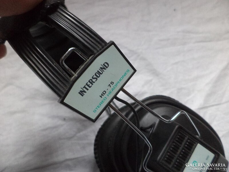 Intersound HD-75 retro HI-FI fejhallgató (4672)