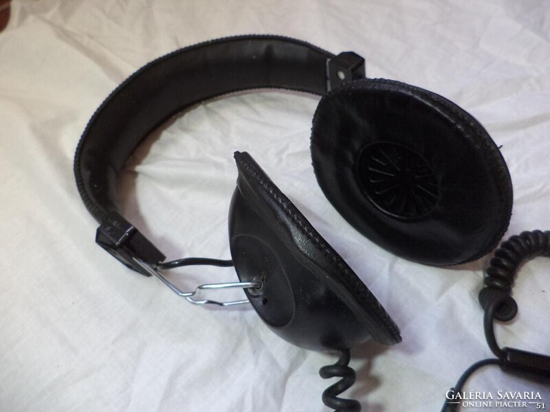 Retro hi-fi fejhallgató, dupla csatlakozós (4350)