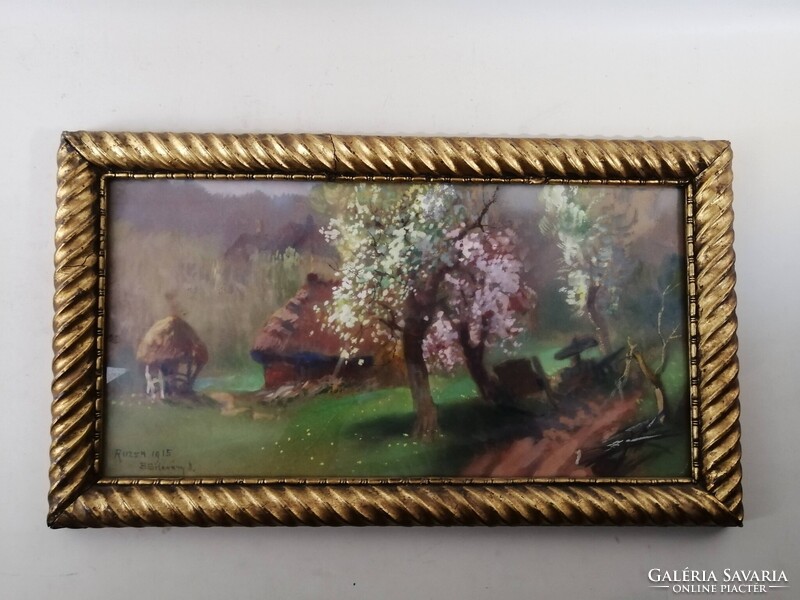 BURCHARD BÉLAVÁRY ISTVÁN /1864-1933/ - VADÁSZAT RUZSÁN - RUZSA 1915