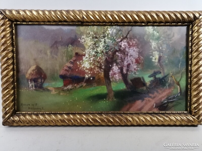 BURCHARD BÉLAVÁRY ISTVÁN /1864-1933/ - VADÁSZAT RUZSÁN - RUZSA 1915