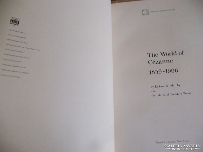 The world of:Cézanne;Michelangelo;Giotto;Winslow;Dürer;Leonardo;Vermeer;-Time life library of art