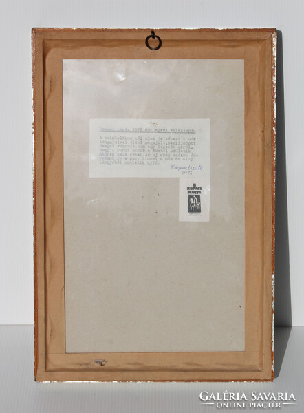 Kopasz Márta: Újévi emléklap, 1976