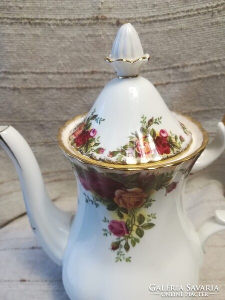 Royal Albert "Old Country Roses" kávés kanna