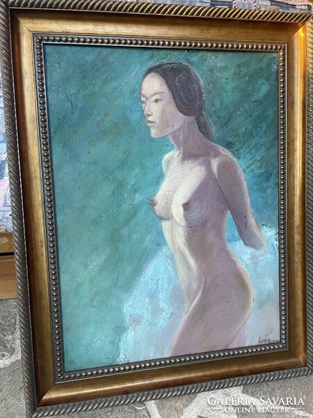1FT-ról!! Akt hölgy..80x60cm plusz kerete..!