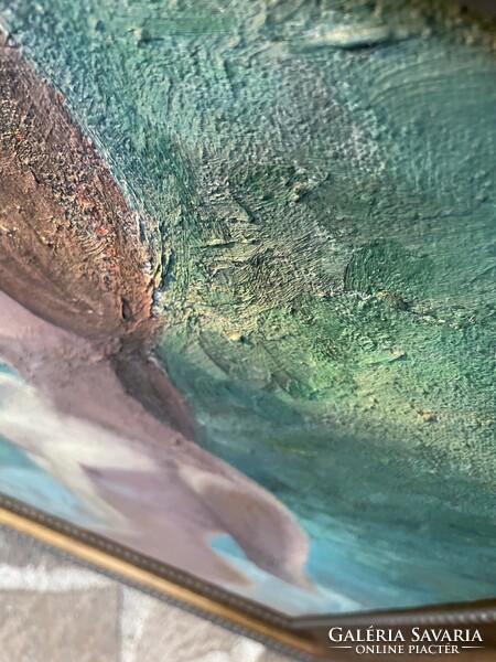 1FT-ról!! Akt hölgy..80x60cm plusz kerete..!