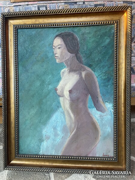1FT-ról!! Akt hölgy..80x60cm plusz kerete..!