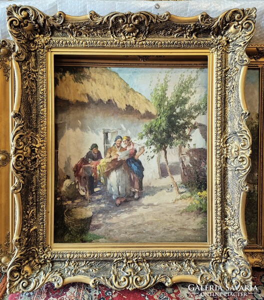 Blondel keret 50x60 cm