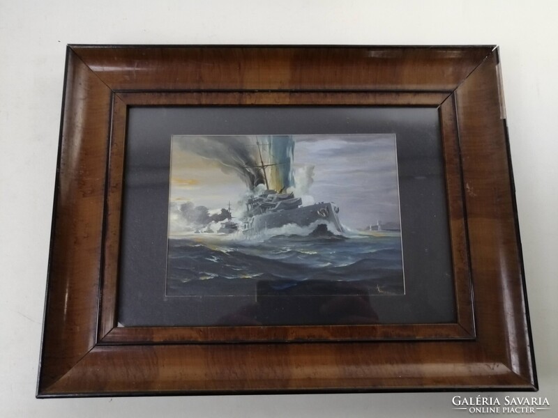 BISMARCK MIT ZWEI BEGLEITSCHIFFEN - MÁSODIK VILÁGHÁBORÚ - BISMARCK CSATAHAJÓ