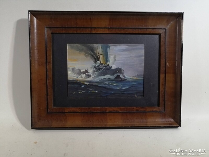 BISMARCK MIT ZWEI BEGLEITSCHIFFEN - MÁSODIK VILÁGHÁBORÚ - BISMARCK CSATAHAJÓ