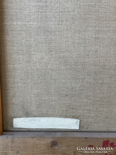 HATALMAS!!! Luzsicza Lajos (1920-2006) 116x166!!! cm EREDETI olajfestménye