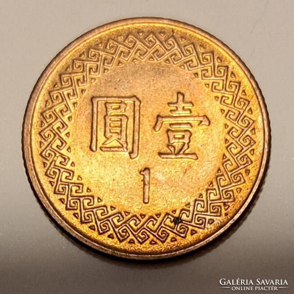Tajvan 1 dollár (605)
