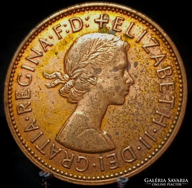 Egyesült Királyság 1 penny, 1967 C08B2