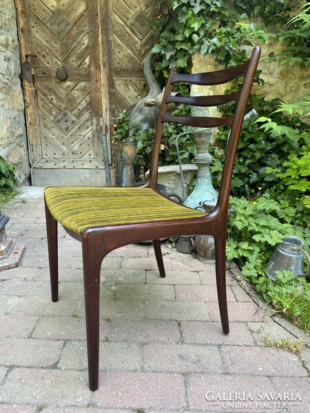Mid Century Dán Design Székek Paliszander
