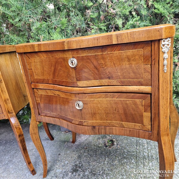 Biedermeier komód, smizettpár felújítva