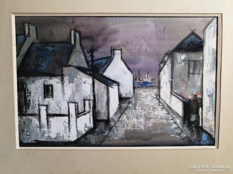 "RUE EN BRETAGNE"  ROLL (école contemporaine) - UTCA BRETAGNE-BAN ROLL SZIGNÓVAL (kortárs iskola(