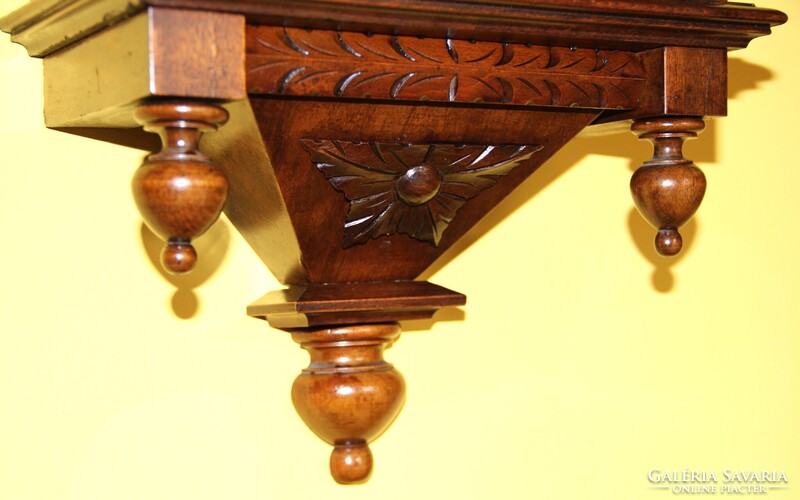 Ónémet, rugós antik falióra 106 cm