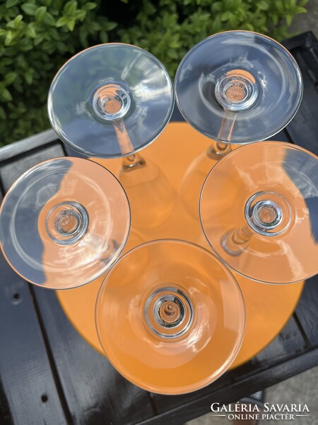 Kivételes Baccarat Dom Pérignon No. 2 kristálypohár-készlet – Csak belső használatra, 1990-es évek