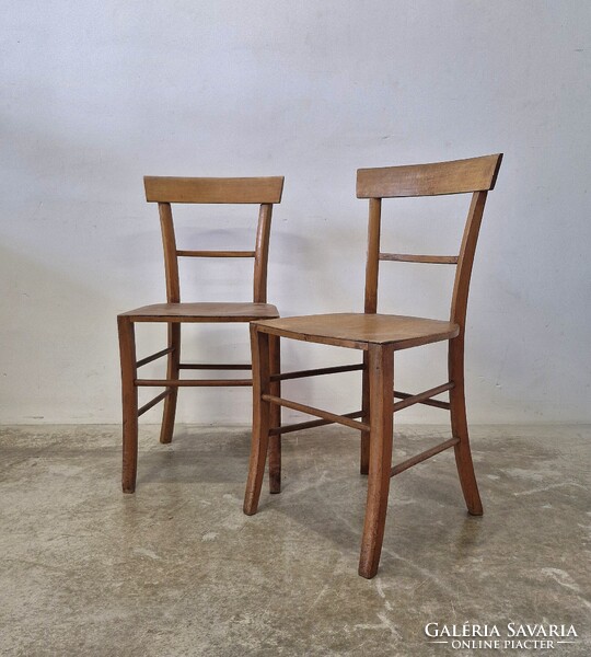 Mid century modern szék pár, jelzett Luterma