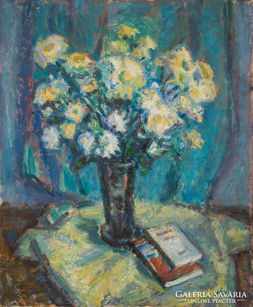 Vén Emil (1901-1984): Asztali csendélet.
