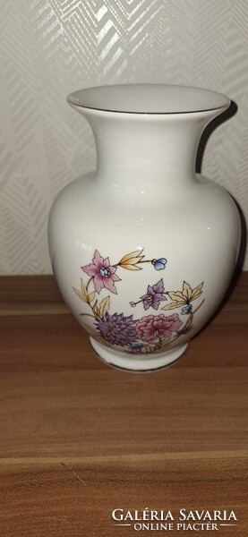 Hollóházi porcelán váza
