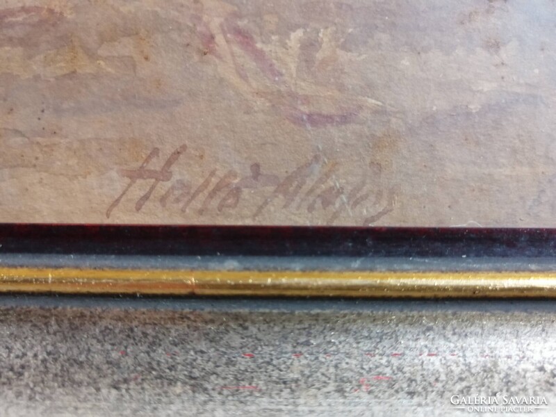 HOLLÓ ALAJOS /1876-1963/ - BALATONI VITORLÁSOK