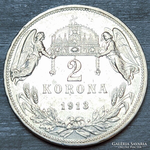 Ferenc József 2 Korona 1913
