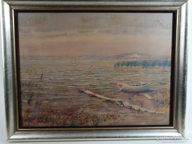 HOLLÓ ALAJOS /1876-1963/ - BALATONI VITORLÁSOK