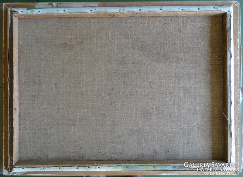 Benkhard Ágost : Felsőbánya a Nagyboldogasszony templommal