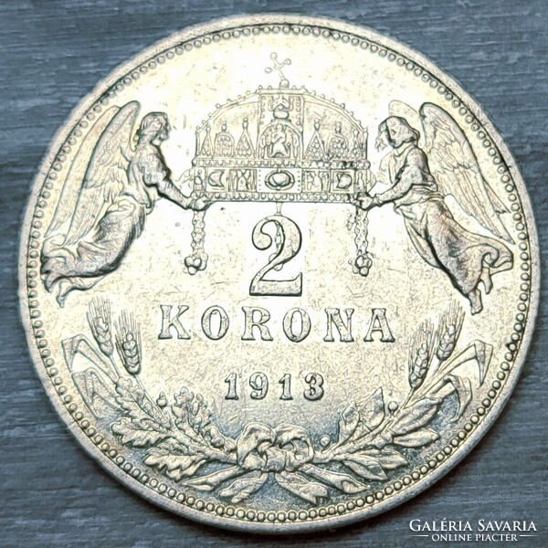 Ferenc József 2 Korona 1913