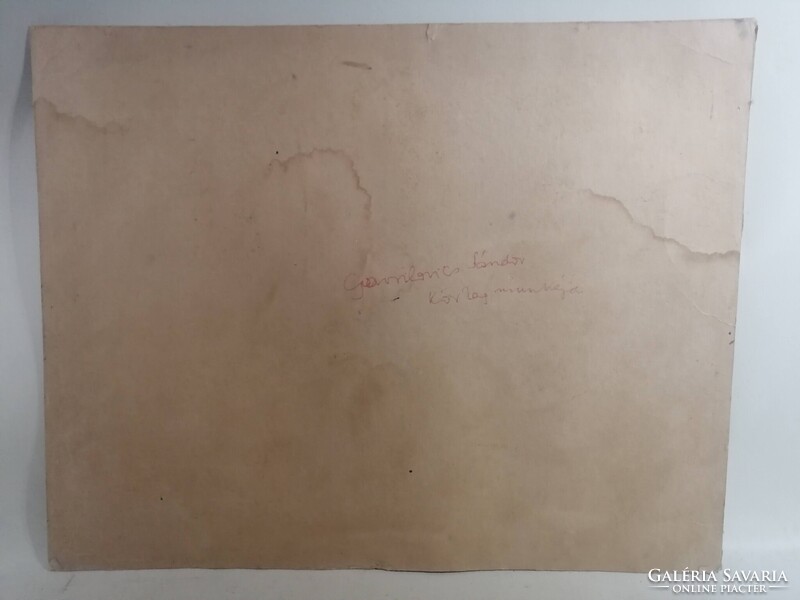 GAVRILOVITS SÁNDOR SZENTENDREI GRAFIKUSNAK TULAJDONÍTVA