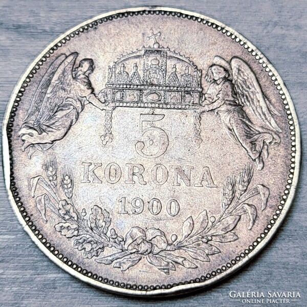 Ferenc József 5 Korona 1900