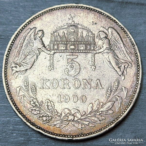 Ferenc József 5 Korona 1900