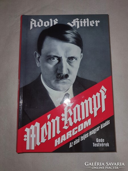 Adolf Hitler - Harcom - Mein Kampf - Az eredeti mű, teljes egészében