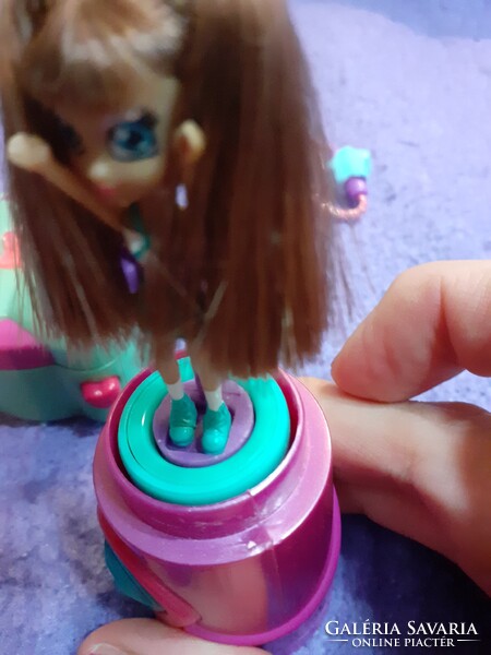 Sweet secrets Savannah rúzs mini baba  és cool classrooom  Polly Pocket like dobozka 2007