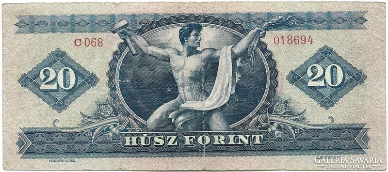 20 forint 1947 2.