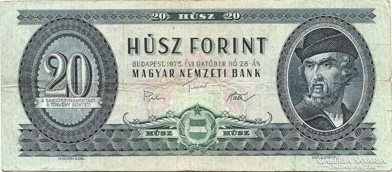 20 forint 1975 2.