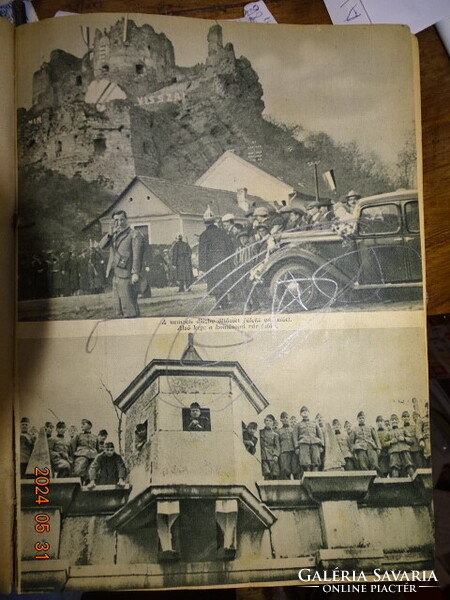 ANTIK ÚJSÁG FOLYÓIRAT ALBUM PESTI HÍRLAP KÉPES VASÁRNAP 1933-1939 KARÁCSONYI KÜLÖNSZÁMOK + II.VH IS