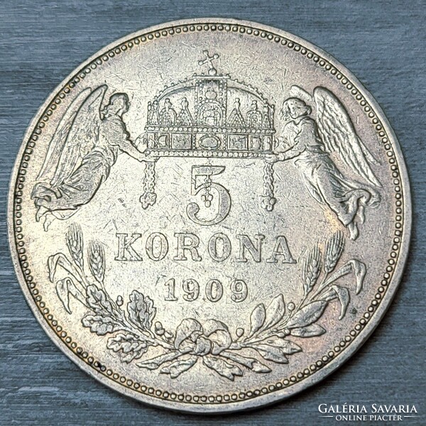Ferenc József 5 Korona 1909