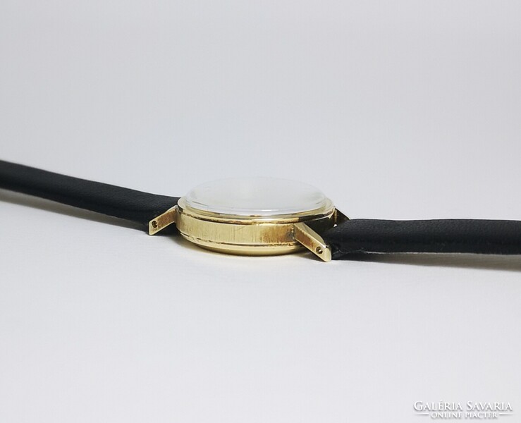 Omega geneve 14k gold - from 1977 - serviced, with warranty, tiktakwatch service card!